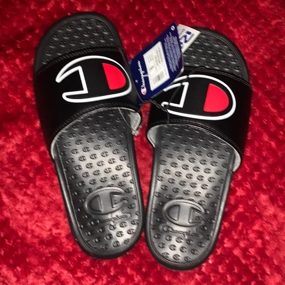 Champion Shoes Im Selling Black Champion Slides Size 5 Brand